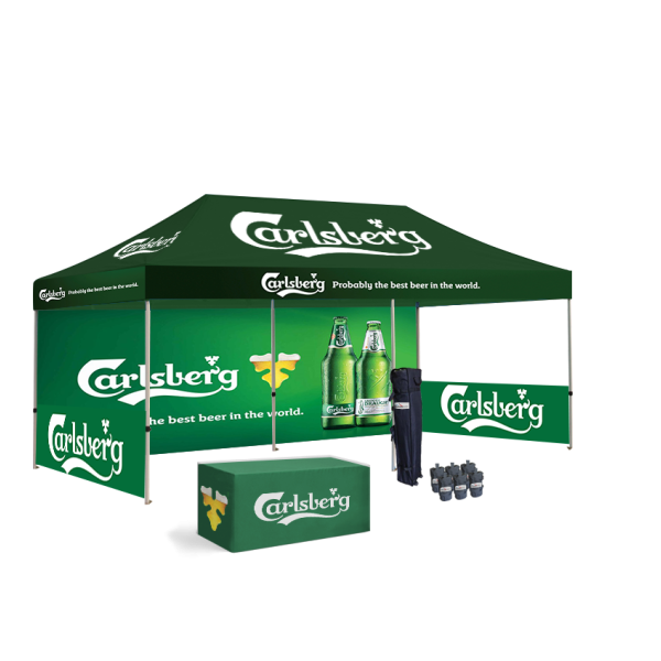 Carlsberg outdoor exhibition tent