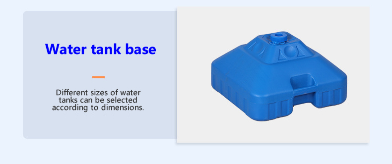 Outdoor umbrella water tank