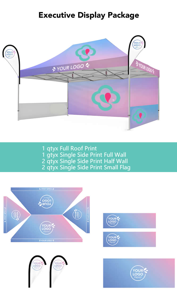 custom printed tent