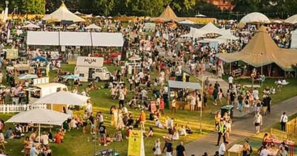 Outdoor Food Festival Custom Advertising Tent