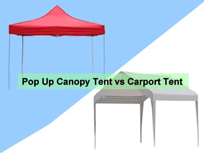 Pop Up Canopy Tent and Carport Tent: